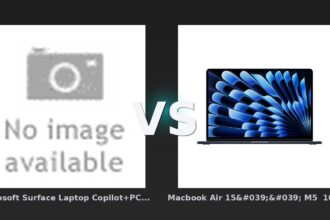 Vergleich: Microsoft Surface Laptop Copilot+PC - 15" - Snapdragon X Elite - 16GB RAM/256GB SSD (Platin) vs Macbook Air 15'' M5 10-Core CPU 10-Core GPU - Mitternacht - 2026 - 32GB - 512GBSSD - Microsoft Surface Laptop vs Macbook Air 15'': Der KI-Audit