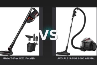 Vergleich: Miele Triflex HX1 Facelift vs AEG AL61A4UG 6000 ANIMAL - Miele Triflex HX1 vs AEG AL61A4UG 6000: Der KI-Audit