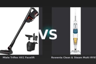 Vergleich: Miele Triflex HX1 Facelift vs Rowenta Clean & Steam Multi RY8561 - Miele Triflex HX1 vs Rowenta Clean &: Der KI-Audit