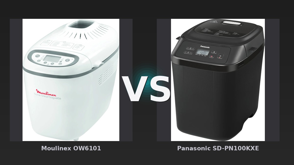 Vergleich: Moulinex OW6101 vs Panasonic SD-PN100KXE