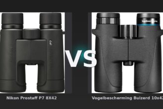Vergleich: Nikon Prostaff P7 8X42 vs Vogelbescherming Buizerd 10x42 - Nikon Prostaff P7 vs Vogelbescherming Buizerd 10x42: Der KI-Audit