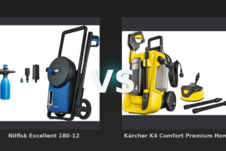Vergleich: Nilfisk Excellent 180-12 vs Kärcher K4 Comfort Premium Home - Nilfisk Excellent 180-12 vs Kärcher K4 Comfort: Der KI-Audit