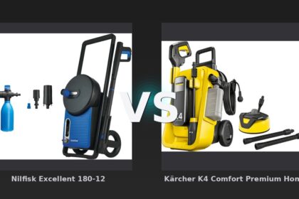 Vergleich: Nilfisk Excellent 180-12 vs Kärcher K4 Comfort Premium Home - Nilfisk Excellent 180-12 vs Kärcher K4 Comfort: Der KI-Audit
