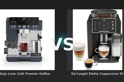 Vergleich: Ninja Luxe Café Premier Kaffeemaschine ES601EU vs De'Longhi Eletta Cappuccino ECAM 44.660.B