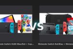 Vergleich: Nintendo Switch OLED Blau/Rot + Super Mario Bros. Wonder vs Nintendo Switch Rot/Blau + Nintendo Switch Sports + Bluebuilt Travel Case - Nintendo Switch OLED vs Standard Switch: Lohnt sich der Aufpreis für das bessere Display?