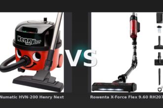 Vergleich: Numatic HVN-200 Henry Next vs Rowenta X-Force Flex 9.60 RH2078 - Numatic HVN-200 Henry vs Rowenta X-Force Flex: Der KI-Audit