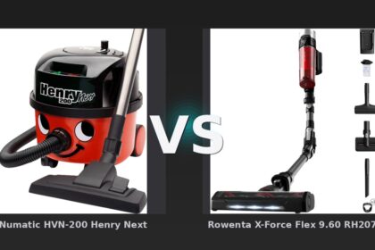 Vergleich: Numatic HVN-200 Henry Next vs Rowenta X-Force Flex 9.60 RH2078 - Numatic HVN-200 Henry vs Rowenta X-Force Flex: Der KI-Audit