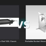 Vergleich: Princess Table Chef XXL Classic vs Portable Rocket Stove – Detachable Wood-Burning for Camping | Traverseon - Princess Table Chef XXL Classic vs. Traverseon Portable Rocket Stove – Preis-Leistungs-Vergleich zwe