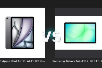 Vergleich: "RP// Apple iPad Air 11 Wi-Fi 128 GB Spacegrau M3- 2025" vs Samsung Galaxy Tab A11+ 5G 11", 128 GB Gray - Apple iPad Air 11 (2025) vs Samsung Galaxy Tab A11+ 5G – Tablet-Vergleich 2026