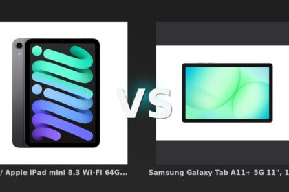 Vergleich: RP // Apple iPad mini 8.3 Wi-Fi 64GB spacegrau vs Samsung Galaxy Tab A11+ 5G 11", 128 GB Gray - Apple iPad mini 8.3 vs. Samsung Galaxy Tab A11+ 5G: Kompakt-Tablets im direkten Duell