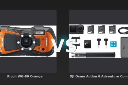 Vergleich: Ricoh WG-80 Orange vs DJI Osmo Action 6 Adventure Combo - Ricoh WG-80 Orange vs DJI Osmo Action: Der KI-Audit