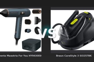 Vergleich: Rowenta Maestria For You HY9430E0 vs Braun CareStyle 3 SI3257BK - Rowenta Maestria For vs Braun CareStyle 3: Der KI-Audit