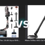 Vergleich: Rowenta X-Force Flex 16.60 Aqua RH9CD9 vs Miele Triflex HX2 Cat & Dog Obsidianschwarz - Rowenta X-Force Flex vs Miele Triflex HX2: Der KI-Audit