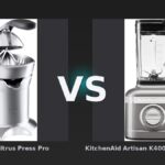 Vergleich: Sage the Citrus Press Pro vs KitchenAid Artisan K400 5KSB4026EMS Medaillon silber - Sage the Citrus vs KitchenAid Artisan K400: Der KI-Audit