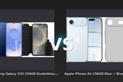Vergleich: Samsung Galaxy S25 256GB Dunkelblau 5G + Zubehörset vs Apple iPhone Air 256GB Blau + BlueBuilt Protective Backcover Transparent - Samsung Galaxy S25 vs. Apple iPhone Air: Technischer Mittelklasse-Vergleich 2026