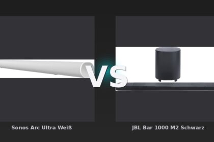 Vergleich: Sonos Arc Ultra Weiß vs JBL Bar 1000 M2 Schwarz - Sonos Arc Ultra vs JBL Bar 1000 M2: Detaillierter Soundbar-Vergleich 2026