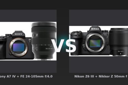 Vergleich: Sony A7 IV + FE 24-105mm f/4.0 G OSS vs Nikon Z6 III + Nikkor Z 50mm f/1.8