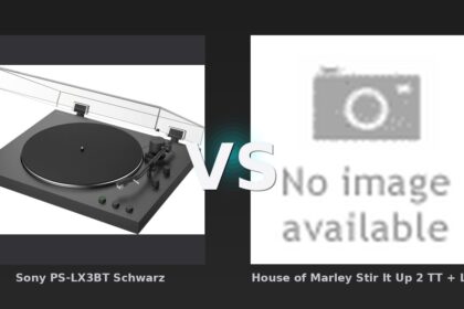 Vergleich: Sony PS-LX3BT Schwarz vs House of Marley Stir It Up 2 TT + Lautsprecher - Sony PS-LX3BT Schwarz vs House of Marley: Der KI-Audit