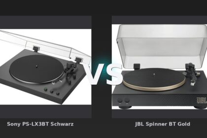 Vergleich: Sony PS-LX3BT Schwarz vs JBL Spinner BT Gold - Sony PS-LX3BT Schwarz vs JBL Spinner BT: Der KI-Audit