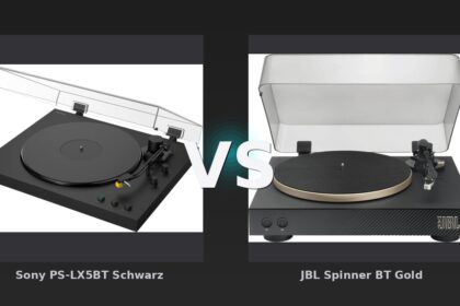 Vergleich: Sony PS-LX5BT Schwarz vs JBL Spinner BT Gold - Sony PS-LX5BT Schwarz vs JBL Spinner BT: Der KI-Audit