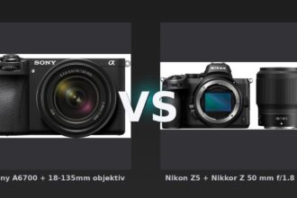 Vergleich: Sony A6700 + 18-135mm objektiv vs Nikon Z5 + Nikkor Z 50 mm f/1.8 S - Sony A6700 vs Nikon Z5: APS-C Powerhouse oder Vollformat-Einstieg?