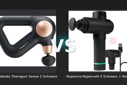 Vergleich: Therabody Theragun Sense 2 Schwarz vs Hyperice Hypervolt 2 Schwarz + Heated Head - Therabody Theragun Sense vs Hyperice Hypervolt 2: Der KI-Audit