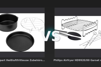 Vergleich: Veripart Heißluftfritteuse Zubehörset 3-teilig vs Philips Airfryer HD9920/00 Garset mit zwei Ebenen - Veripart Heißluftfritteuse Zubehörset vs Philips Airfryer HD9920/00