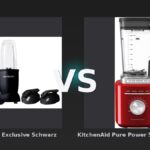Vergleich: nutribullet Pro Exclusive Schwarz vs KitchenAid Pure Power 5KSB2073EER Empire Rot - NutriBullet Pro vs. KitchenAid Pure Power: Der kleine Smoothie-Macher gegen die Küchen-Kraftmaschine