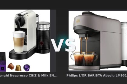 Vergleich: De'Longhi Nespresso CitiZ & Milk EN267.WAE vs Philips L'OR BARISTA Absolu LM9512/20 - De'Longhi Nespresso CitiZ & Milk vs Philips L'OR BARISTA Absolu: Kapselkrieg unter Milchschaum