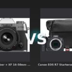 Vergleich: Fujifilm X-T50 Silber + XF 16-50mm f/2.8-4.8 R LM WR vs Canon EOS R7 Starterset + RF 50 mm f/1.8 STM - Fujifilm X-T50 vs. Canon EOS R7: Zwei starke APS-C-Bundles im Vergleich