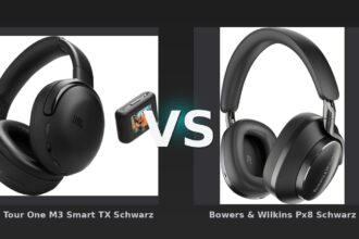 Vergleich: JBL Tour One M3 Smart TX Schwarz vs Bowers & Wilkins Px8 Schwarz - JBL Tour One M3 vs Bowers & Wilkins Px8: Komfortabler Allrounder schlägt audiophilen Premium-Hör