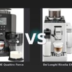 Vergleich: Krups EA819E Quattro Force vs De'Longhi Rivelia EXAM440.55.W - Krups EA819E Quattro Force vs De'Longhi Rivelia EXAM440.55.W: Zwei Wege zum Kaffeegenuss