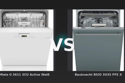 Vergleich: Miele G 5611 SCU Active Weiß vs Bauknecht BSIO 3O35 PFE X - Miele G 5611 SCU Active vs. Bauknecht BSIO 3O35 PFE X: Qualität oder Preis – der Geschirrspüler-Verg