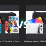 Vergleich: Nintendo Switch OLED Blau/Rot + Super Mario Bros. Wonder + BlueBuilt Schutzhülle vs Nintendo Switch OLED Weiß + Super Mario Galaxy 1+2 + BlueBuilt Schutzhülle - Nintendo Switch OLED Bundle-Vergleich: Mario Wonder vs. Mario Galaxy 1+2