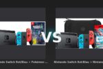 Vergleich: Nintendo Switch Rot/Blau + Pokémon-Legenden: Z-A vs Nintendo Switch Rot/Blau + Nintendo Switch Sports + Bluebuilt Travel Case - Nintendo Switch Bundles im Vergleich: Pokémon-Legenden Z-A vs. Switch Sports + Travel Case