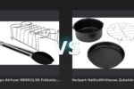 Vergleich: Philips Airfryer HD9921/00 Frühstücksset vs Veripart Heißluftfritteuse Zubehörset 3-teilig - Philips Airfryer Frühstücksset vs. Veripart Zubehörset 3-teilig: Zubehör für Heißluftfritteusen im V