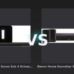 Vergleich: Sonos Arc Ultra + Sonos Sub 4 Schwarz vs Denon Home Soundbar 550 Surround-Sound-Set - Sonos Arc Ultra + Sub 4 vs. Denon Home Soundbar 550 Surround-Set: Soundbar-Vergleich