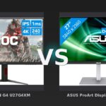Vergleich: AOC AGON G4 U27G4XM vs ASUS ProArt Display PA279CV - Gaming vs. Profi: AOC AGON G4 U27G4XM gegen ASUS ProArt PA279CV