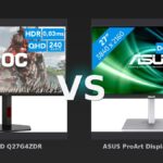Vergleich: AOC OLED Q27G4ZDR vs ASUS ProArt Display PA279CV - AOC OLED Q27G4ZDR vs ASUS ProArt PA279CV: Gaming trifft auf Kreativität