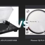 Vergleich: Audio Technica AT-LP120XBT-USB vs Pioneer DJ PLX-500 Weiß - Bluetooth vs. Klassik: Audio Technica AT-LP120XBT-USB gegen Pioneer DJ PLX-500 im Plattenspieler-Ver
