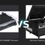Vergleich: Audio Technica AT-LP60XBT Schwarz vs Victrola Century Hellbraun - Audio-Technica AT-LP60XBT vs. Victrola Century: Bluetooth-Plattenspieler im Vergleich – Klassiker tr