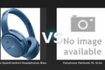 Vergleich: Bose QuietComfort Headphones Blau vs Fairphone Fairbuds XL Grün - Bose QuietComfort vs. Fairphone Fairbuds XL: ANC-Kopfhörer mit unterschiedlichen Prioritäten