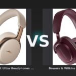 Vergleich: Bose QuietComfort Ultra Headphones (2. Gen) Creme vs Bowers & Wilkins Px7 S3 Rot - Bose QuietComfort Ultra vs. Bowers & Wilkins Px7 S3: Der ANC-Kampf der Premium-Kopfhoerer