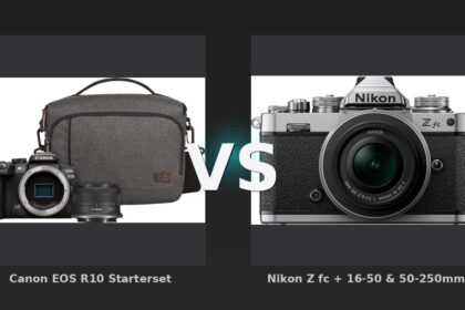 Vergleich: Canon EOS R10 Starterset vs Nikon Z fc + 16-50 & 50-250mm - Canon EOS R10 vs Nikon Z fc: Der Spiegellose Vergleich