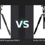Vergleich: Cullmann Rondo 480M Kugelkopf RB8.5 vs Rollei C5i Titanium - Cullmann Rondo 480M vs. Rollei C5i Titanium: Kugelkopf-Vergleich