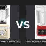 Vergleich: KitchenAid Artisan K400 5KSB4026EAC Crème vs Moulinex Soup & Plus LM924500 Rot - KitchenAid Artisan K400 vs. Moulinex Soup & Plus: Standmixer im Preis-Leistungs-Vergleich