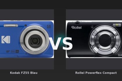 Vergleich: Kodak FZ55 Blau vs Rollei Powerflex Compact - Kodak FZ55 vs Rollei Powerflex Compact: Zwei Einsteiger-Kompaktkameras im Vergleich