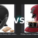 Vergleich: Krups NESCAFÉ Dolce Gusto NEO Latte YY5678 vs Philips Senseo Original HD6553/80 Rot - Krups NESCAFÉ Dolce Gusto NEO Latte vs Philips Senseo Original: Der Kapselkampf