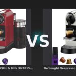 Vergleich: Krups Nespresso Citiz & Milk XN7615 Kirschrot vs De'Longhi Nespresso Citiz EN167.W - Krups Nespresso Citiz & Milk vs. De'Longhi Citiz: Milchkomfort oder Sparpreis?