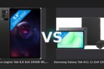 Vergleich: Lenovo Legion Tab 8,8 Zoll 256GB WLAN Schwarz mit Displayschutz und Book Case vs Samsung Galaxy Tab A11 11 Zoll 128GB Wi-Fi + 5G Grau + Basis Zubehörset - Gaming-Biest gegen solides Arbeitstier: Lenovo Legion Tab 8.8 vs. Samsung Galaxy Tab A11
